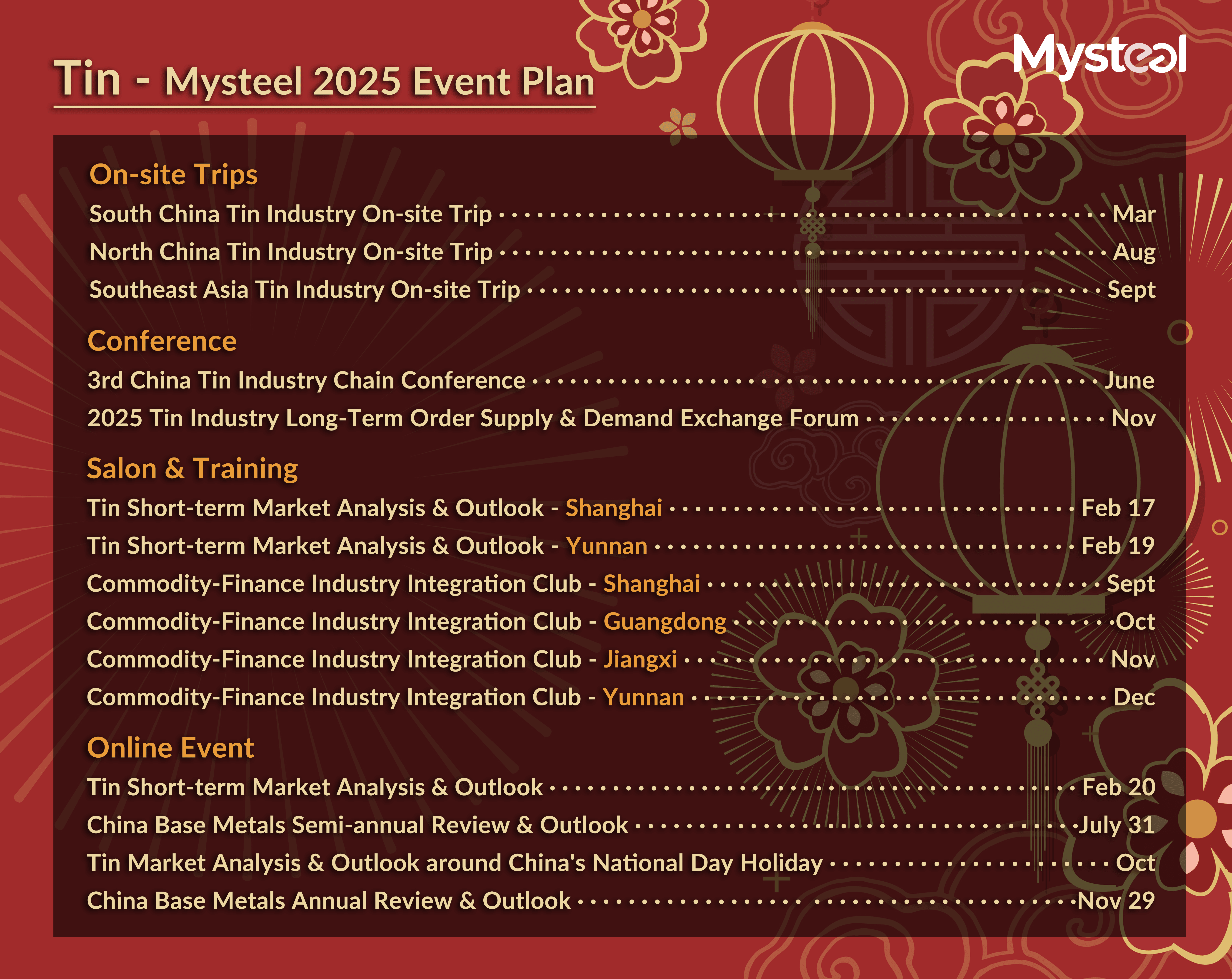 Tin Event