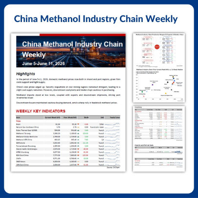 China Methanol Industry Chain Weekly Report