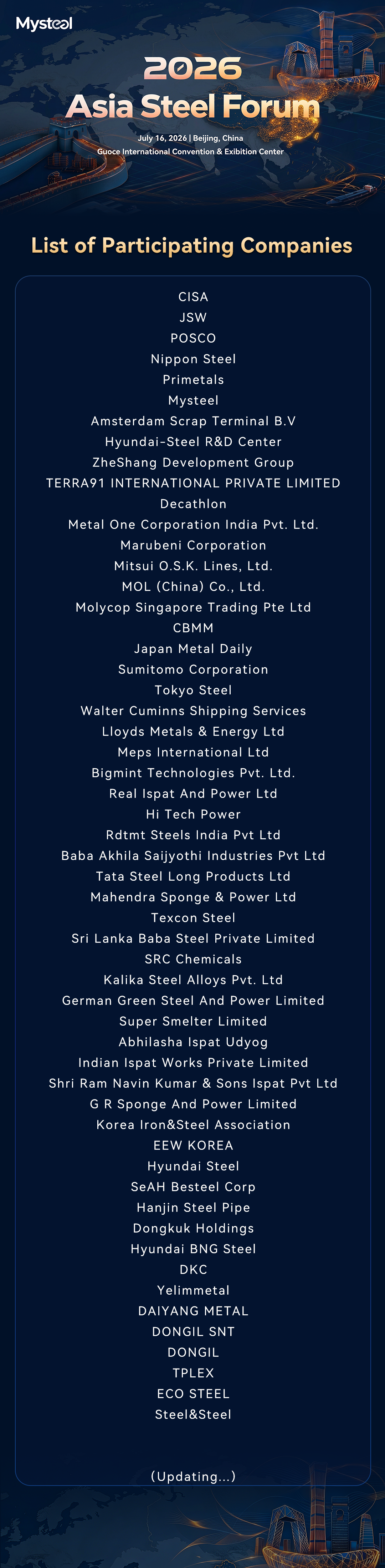 company list