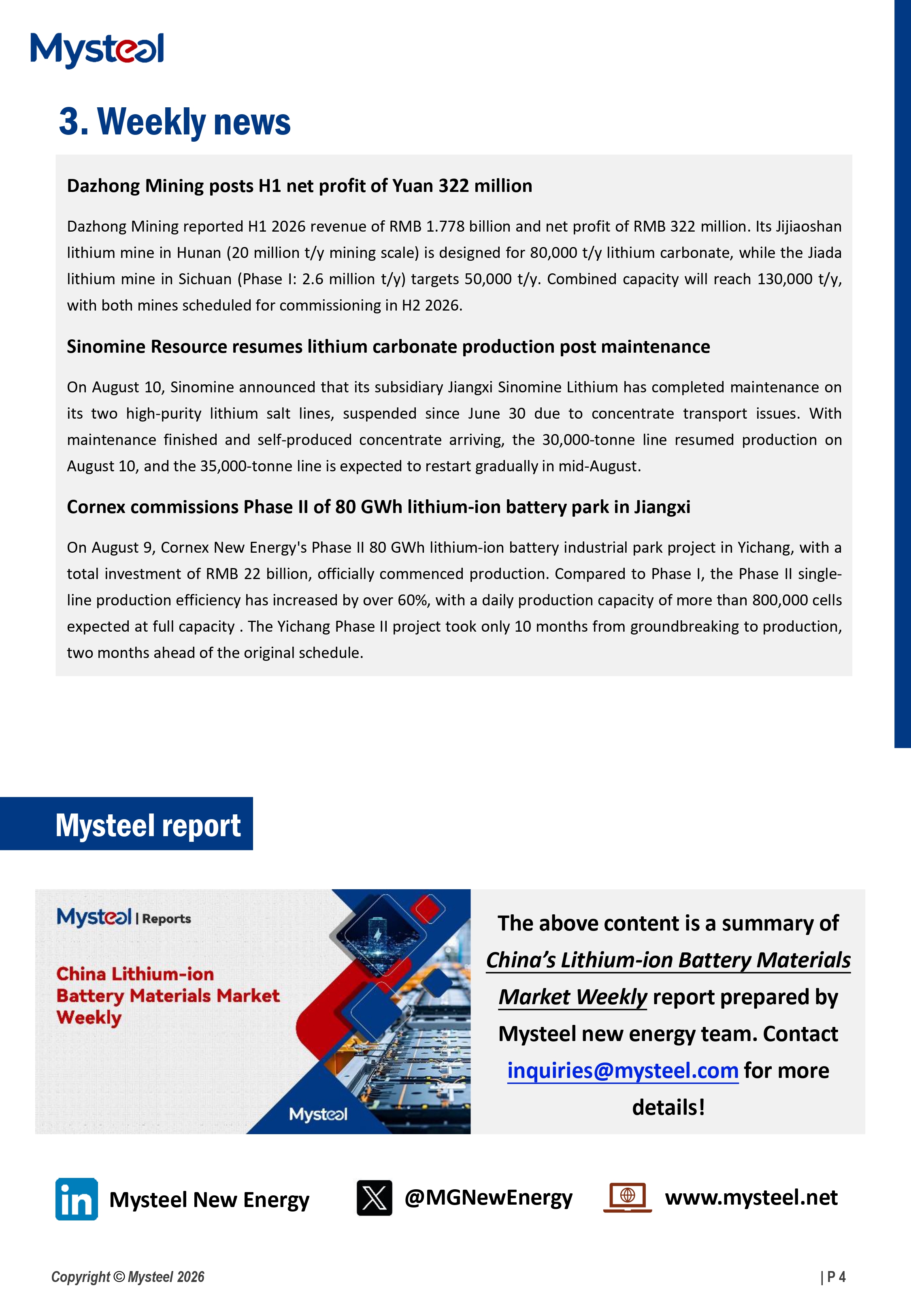A Glance of China Lithium-ion Battery Materials Market 20260818